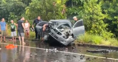 Mulher grávida morre em acidente na rodovia AM-070, em Manacapuru