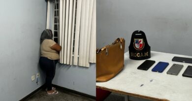 Vulgo “Miudinha” é presa com bolsa recheada de celulares no Terminal 3