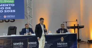 Prefeito de Manaus, David Almeida, anuncia concurso com mais de 500 vagas para a Guarda Municipal