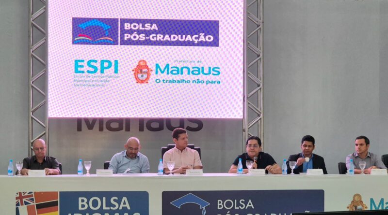 Prefeitura de Manaus lança editais dos programas Bolsa Idiomas e Bolsa Pós-Graduação para 2026