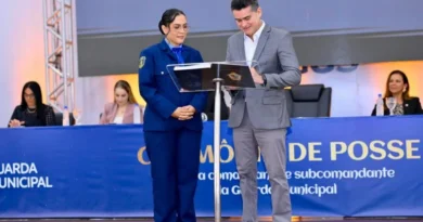 David Almeida empossa primeira mulher comandante da Guarda Municipal e anuncia concurso para 590 novos agentes