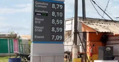 Gasolina sobe no interior do Amazonas e já se aproxima de R$ 9 em alguns municípios