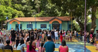 Páscoa é comemorada no parque Cidade da Criança com mais de 700 pessoas