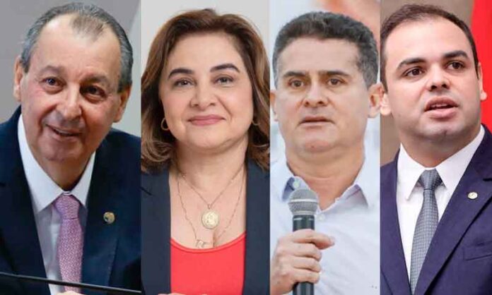 Nova pesquisa movimenta eleição no Amazonas e acende disputa entre Omar Aziz e Maria do Carmo