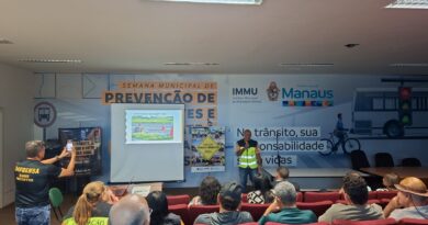 Prefeitura de Manaus realiza primeira turma do ‘Condutor Consciente’ para motoristas do transporte complementar