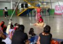 Escola da Prefeitura de Manaus recebe apresentação do Festival Feminino de Artes Circenses