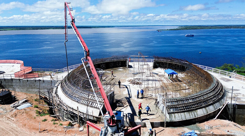 Prefeitura acelera obras do parque Encontro das Águas Rosa Almeida e consolida novo cartão-postal de Manaus
