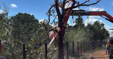 Helicóptero da dupla Henrique e Juliano cai em fazenda no Tocantins