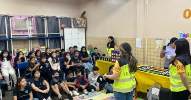 Prefeitura de Manaus leva atividade lúdica de trânsito à escola do bairro Compensa