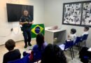 Guarda Municipal realiza ação com crianças e adolescentes na base do Núcleo Operacional da zona Leste