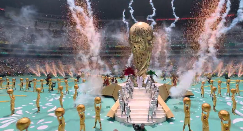 FESTA DE ABERTURA  E começa a Copa do Mundo 2026 no México, Canadá e EUA