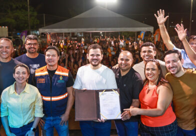 Prefeito Renato Junior assina ordem de serviço para revitalização do Campo da Torre e amplia acesso a práticas esportivas e de lazer para os moradores da zona Norte