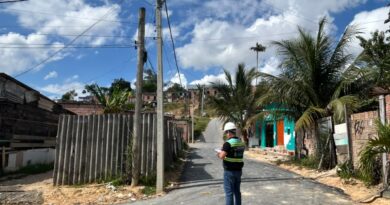 Fiscalização da Ageman atesta conformidade da ampliação da iluminação pública na comunidade Celebridade