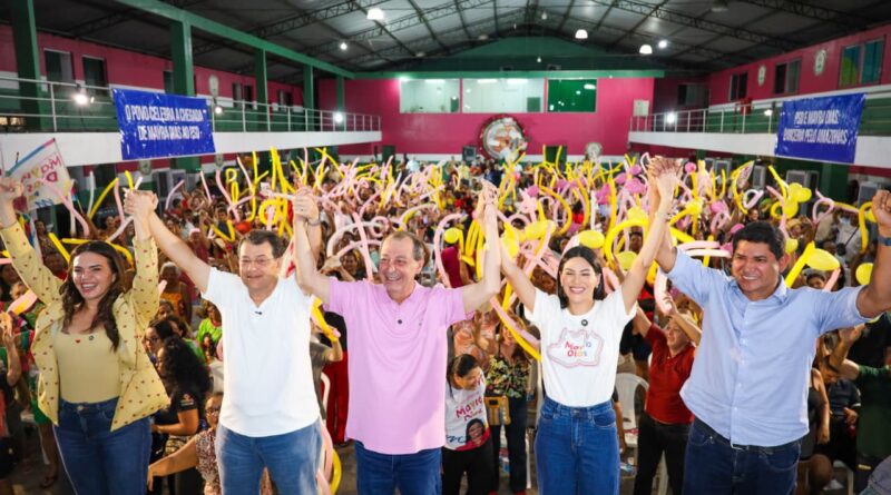 “Minha bandeira é o povo amazonense”, afirma Mayra Dias em evento na zona Sul de Manaus