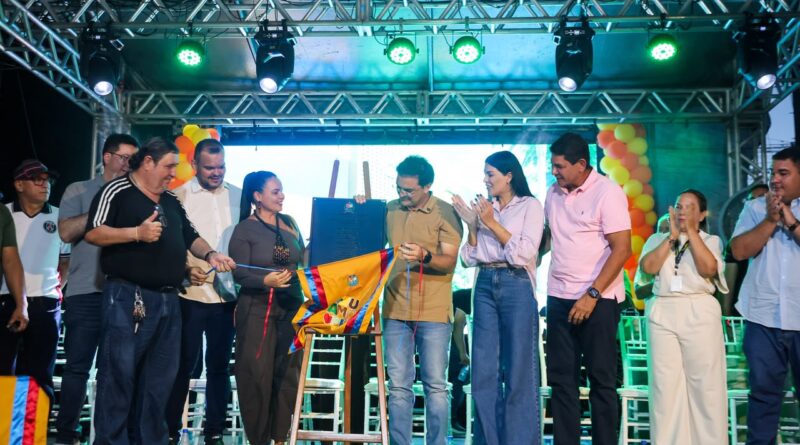 Com emenda de R$ 2 milhões de Mayra Dias, Parintins inaugura complexo esportivo e cultural da Escola João Bosco