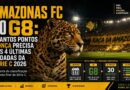 Amazonas FC no G8: quantos pontos a Onça precisa nas 4 últimas rodadas da Série C 2026