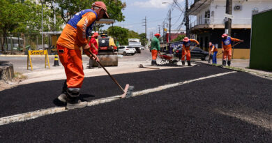 Prefeitura de Manaus intensifica serviço de recuperação viária com 43 frentes simultâneas de tapa-buracos