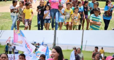 Em Parintins, Mayra Dias percorre comunidades rurais e reafirma compromisso com o interior