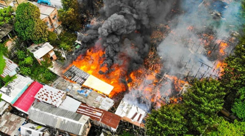 Incêndios em residências aumentam 39% no primeiro semestre em Manaus