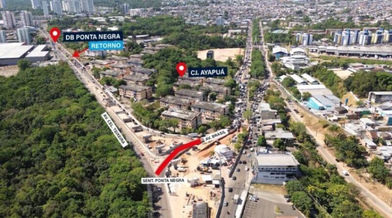 Trânsito será alterado para avanço das obras do complexo viário Passarão