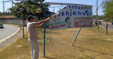 Prefeitura de Manaus remove publicidade irregular em área pública no bairro Parque 10 de Novembro