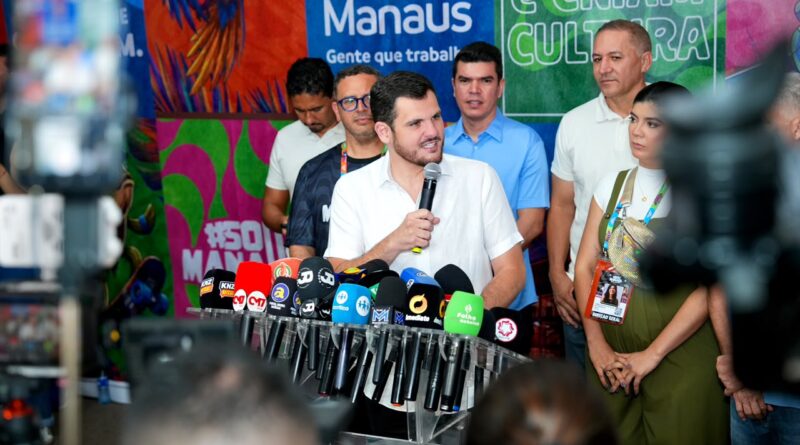 Prefeito Renato Junior anuncia calendário cultural e garante mais atrações no ‘#SouManaus Passo a Paço 2027’