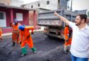 Prefeito Renato Junior avança com 48 frentes de obras pela capital e acelera execução de serviços no verão