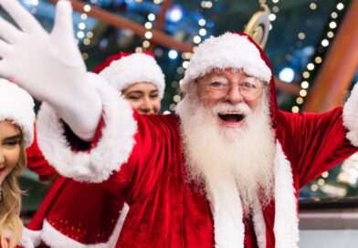 Papai Noel chega no dia 5 de novembro e abre programação de Natal em shopping de Manaus