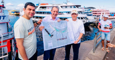 Com articulação de Omar Aziz, Manaus Moderna ganha início das obras do novo porto