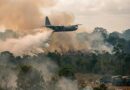 FAB inicia combate a queimadas no Amazonas com aviões KC-390