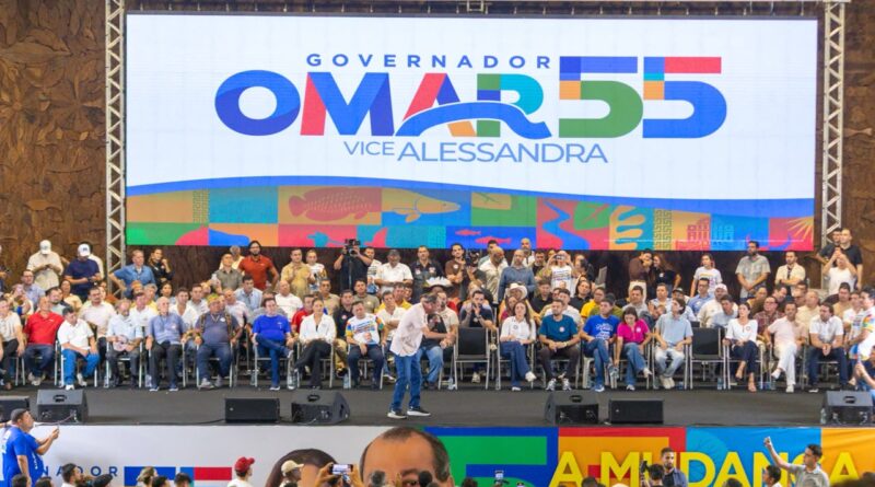 Omar reúne apoio dos 62 prefeitos do Amazonas para 2º turno