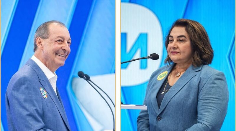 Omar e Maria do Carmo participam de debate na TV Amazonas nesta quinta (22)